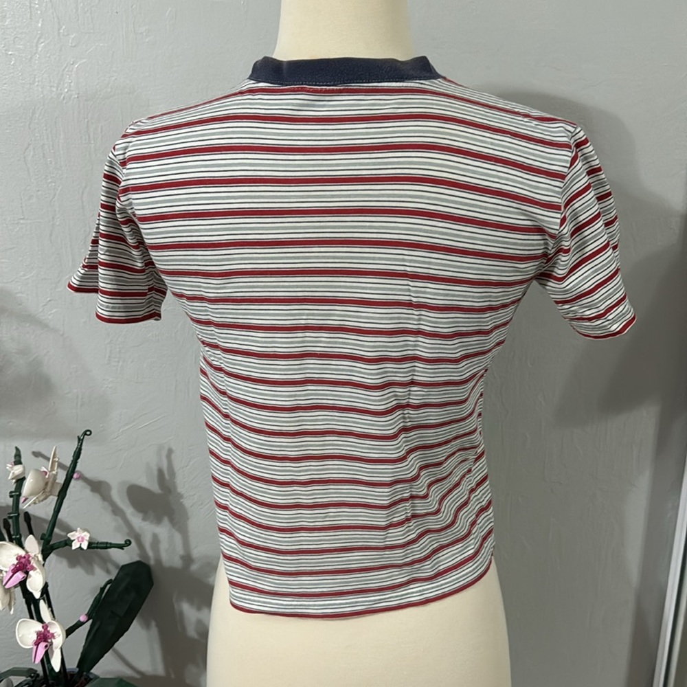 (SOLD) Vintage Stripped Baby Tee - Picture 3 of 7